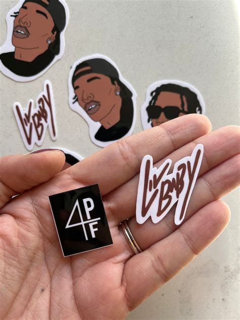 Lil Baby Sticker Pack Lil Baby Stickers 4PF Lil Baby Merch | Etsy