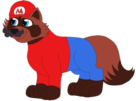 Mario the Tanuki by meghan12345 on DeviantArt