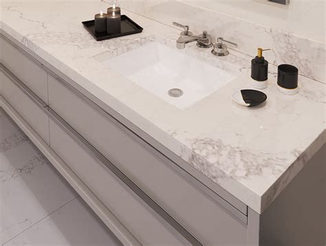 12 Best Quartz Bathroom Countertops in 2025 | Marble.com