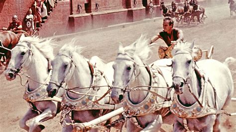 Charlton Heston Had One Worry When It Came To Ben-Hur's Famous Chariot Race