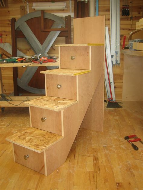 Diy Loft Bed With Storage Stairs - datainspire