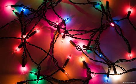 Christmas Lights Wallpaper HD Free Download