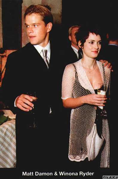 Winona & Matt Damon - Winona Ryder Photo (154538) - Fanpop