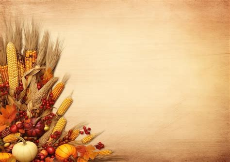 Premium AI Image | Thanksgiving celebration background