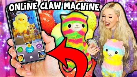 I PLAYED AN ONLINE CLAW MACHINE APP & WON REAL PRIZES!!! - YouTube