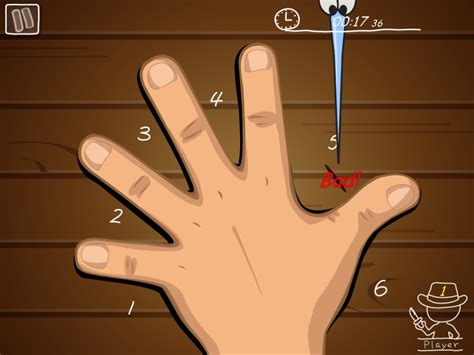 Play The Knife Game With No Loss Of Digits In Chop It!!