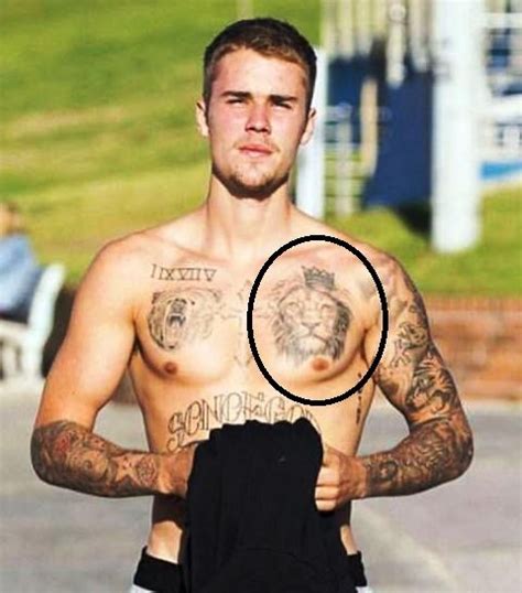 Justin Bieber Tattoo Chest / Justin Bieber S Tattoos Its Meanings ...