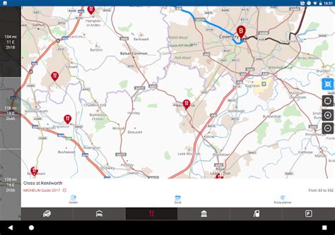 ViaMichelin Route planner,maps APK