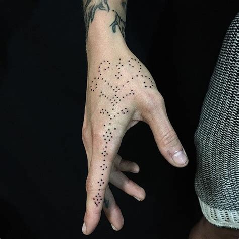 Tattoo uploaded by Hateful Kate • Dots dots dots placed on a hand with care, by Ryan Jessiman ...