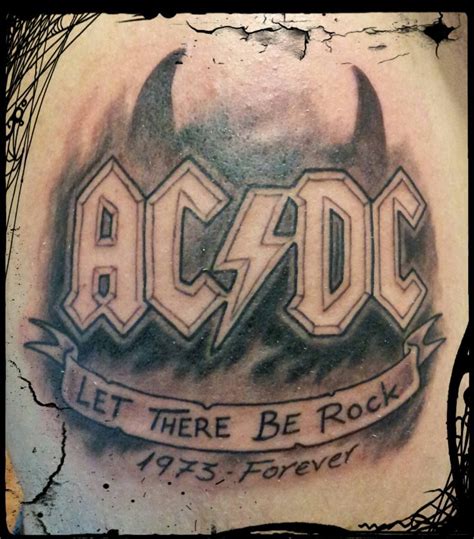 Acdc Tattoo Ideas - Printable Find A Word