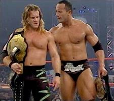 The Rock & Chris Jericho | International Wrestling Entertainment Wiki ...