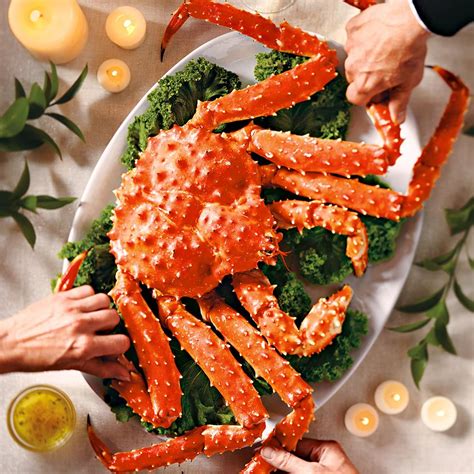 The Whole Alaskan Red King Crab - Hammacher Schlemmer