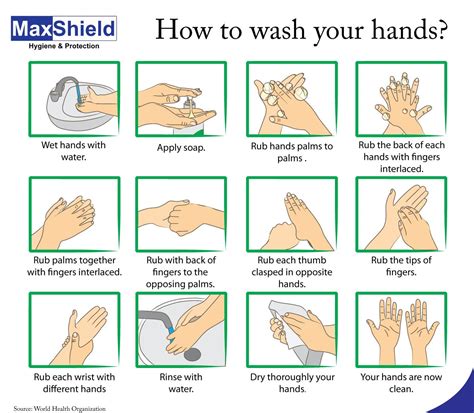 Protect yourself: Wash your hands | MaxShield – Hygiene and Protection ...