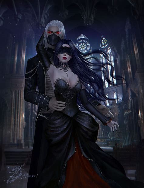 Pin by Erica Hall on Artworks | Gothic fantasy art, Fantasy art couples ...