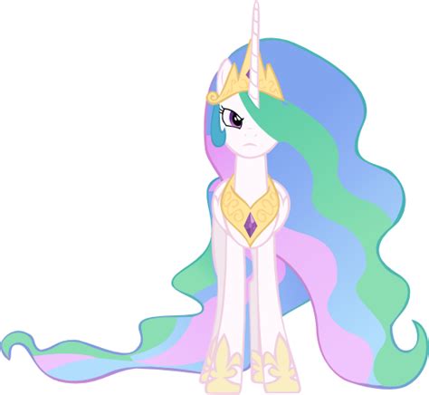 Princess Celestia Angry vector by LookisTazmily on DeviantArt