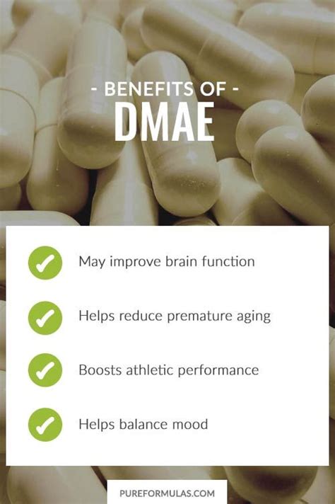 Benefits of DMAE | PureFormulas | Dmae, Dmae benefits, Skin care