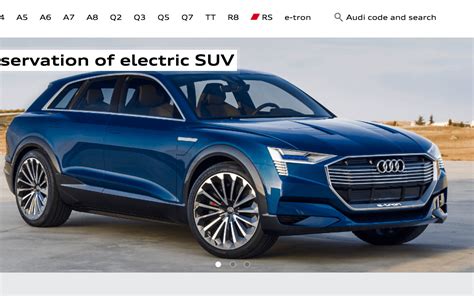 Audi opens reservations for its first all-electric vehicle: e-tron quattro | Electrek