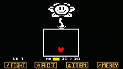 Awesome flowey fight in undertale! - YouTube