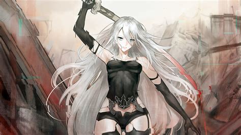 Wallpaper : Nier Automata, A2 Nier Automata, NieR 1920x1080 - teddykladdkak - 1172767 - HD ...