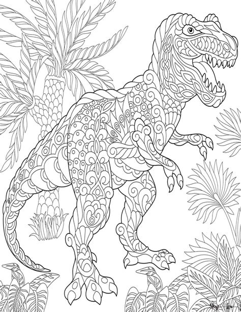 Dinosaur Coloring Pages {Free Printables} | Skip To My Lou