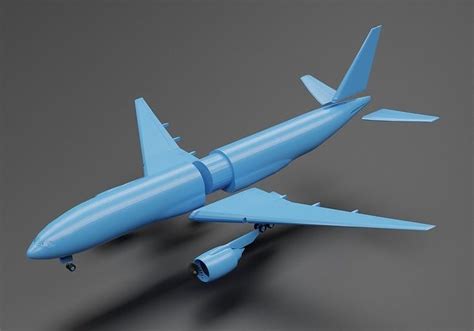 Boeing 777-200 3d print 3D model 3D printable | CGTrader