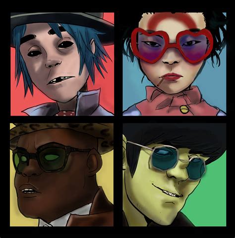 Gorillaz' Humanz cover Redraw by dorovalley on DeviantArt