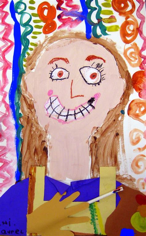 Cassie Stephens: In the Art Room: Kindergarten Self-Portraits as Artists