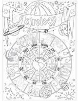 Astrology Coloring Pages At GetColoringscom  Free Printable Colorings sketch template