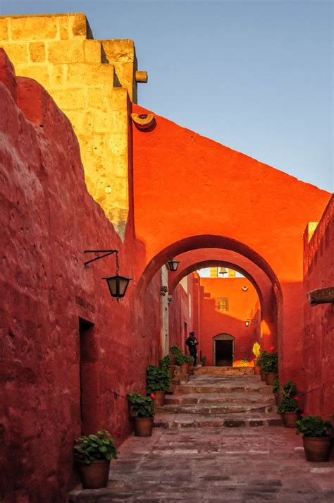 Evening Colors by Csilla Zelko / Staircase in Arequipa, Peru Beautiful Places To Visit, Places ...