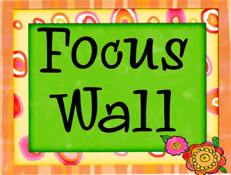 Focus Wall Label