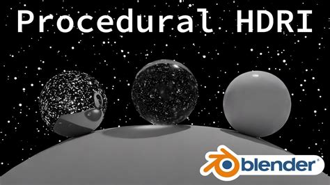 Make a Procedural Sky with Stars HDRI with Nodes || Blender 2.82 - YouTube