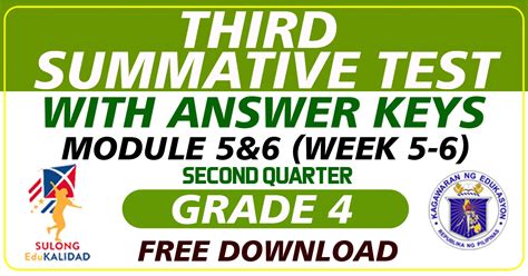 QUIZ 3- Summative Test GRADE 4 Q2 - The Teacher's Craft