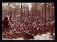 Crowd at outdoor concert - ECU Digital Collections