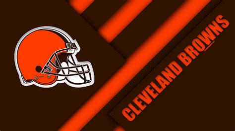 Download Cleveland Browns logo proudly representing their city Wallpaper | Wallpapers.com