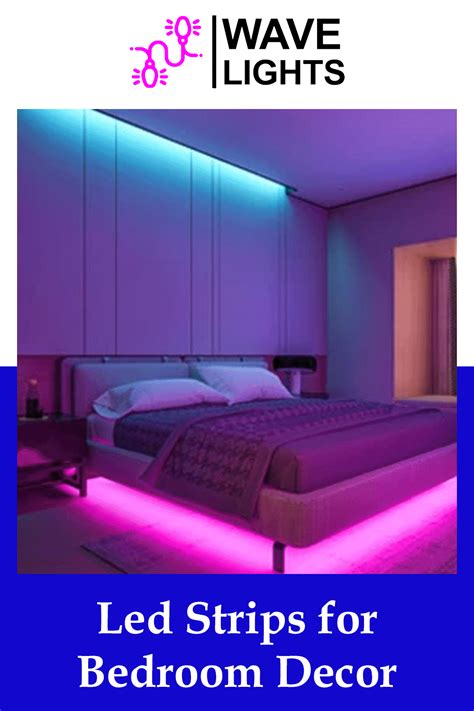 LED STRIP LIGHT W/ REMOTE CONTROL in 2021 | Bed with led lights, Led lighting bedroom, Cool ...