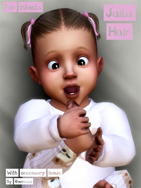 21+ New Sims 4 Infant Hair CC You'll Love! - themodsbabe.com