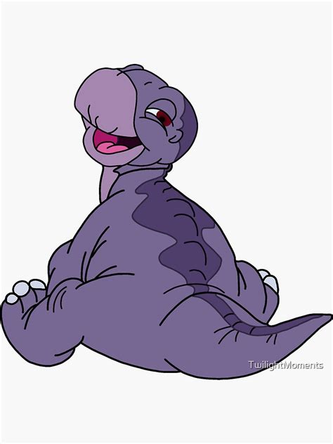 "Baby Littlefoot Land Before Time" Sticker for Sale by TwilightMoments ...