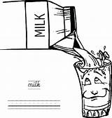 Milk Carton Coloring Page At GetColoringscom  Free Printable sketch template