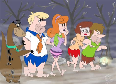 Scooby Flintstones by E-Ocasio on DeviantArt