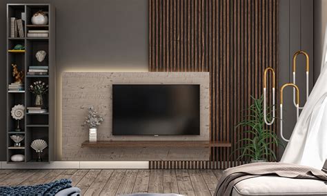 Wooden Wall Designs Living Room | Baci Living Room