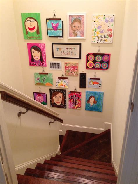 A fun way to display children's art | Kids art galleries, Kids art ...