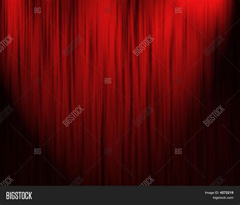 Red Theater Curtains Image & Photo (Free Trial) | Bigstock