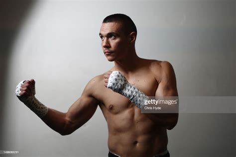 Tim Tszyu poses at Sanctum Forge Boxing Gym on June 13, 2023 in Gold ...