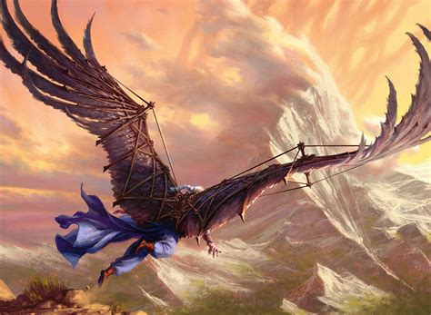 Raven Wings MtG Art from Kaldheim Set by Andrew Mar - Art of Magic: the ...