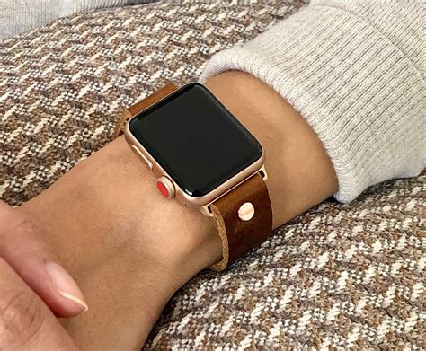 Rose Gold Apple Watch Band 38mm 40mm 41mm 42mm 44mm 45mm Women | Etsy