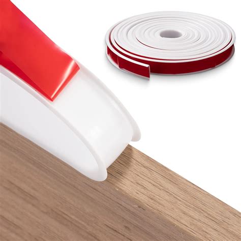 Amazon.com: FAKILO 16.4ft U-Shape Edge Banding, TPE Self Adhesive Veneer Edging Trim Flexible ...