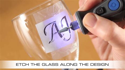 Dremel Bit For Glass Etching - Glass Designs