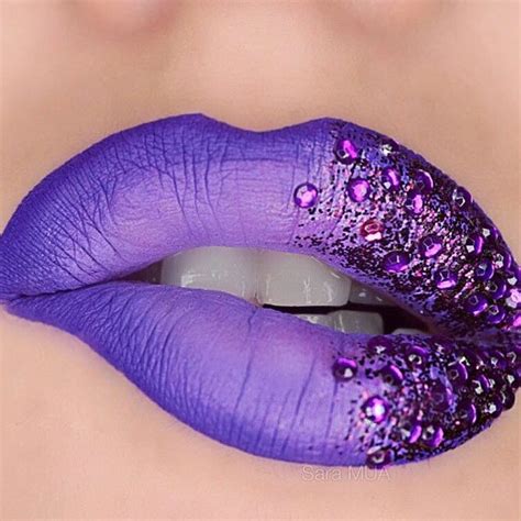 39 Trending Purple Lipstick Shades For 2023 | Lipstick art, Lip art ...