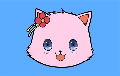 Kawaii Anime Cat Wallpapers - IMAGESEE