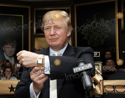 Photos and Pictures - Donald Trump launches his new watch collection at Macy's Herald Square ...